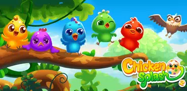 Chicken Splash 2 - Collect Eggs & Feed Babies