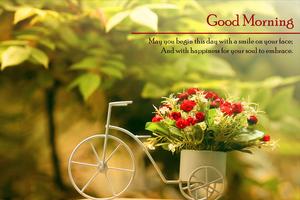 Good Morning Flower Plakat