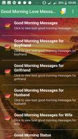 Good Morning Love Messages скриншот 1