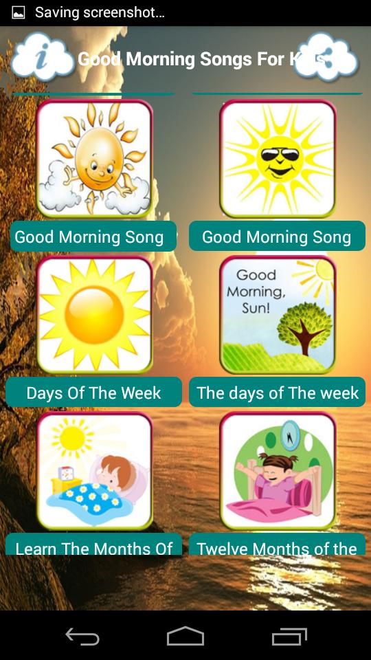 Good Morning Songs For Kids For Android Apk Download - good morning songs in roblox