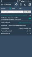 Ethermine Pool Monitor & Notif скриншот 2