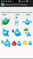 sticker cute emotion for chat Affiche