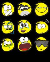 Stickers Whats App Emotion plakat