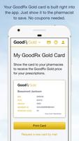 GoodRx Gold - Pharmacy Discount Card स्क्रीनशॉट 1