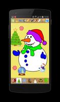 Xmax coloring  santa reindeers syot layar 2