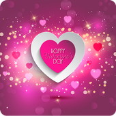 valentine&#39;s day love messages icon