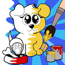 Niño Artista Animales Colorear APK