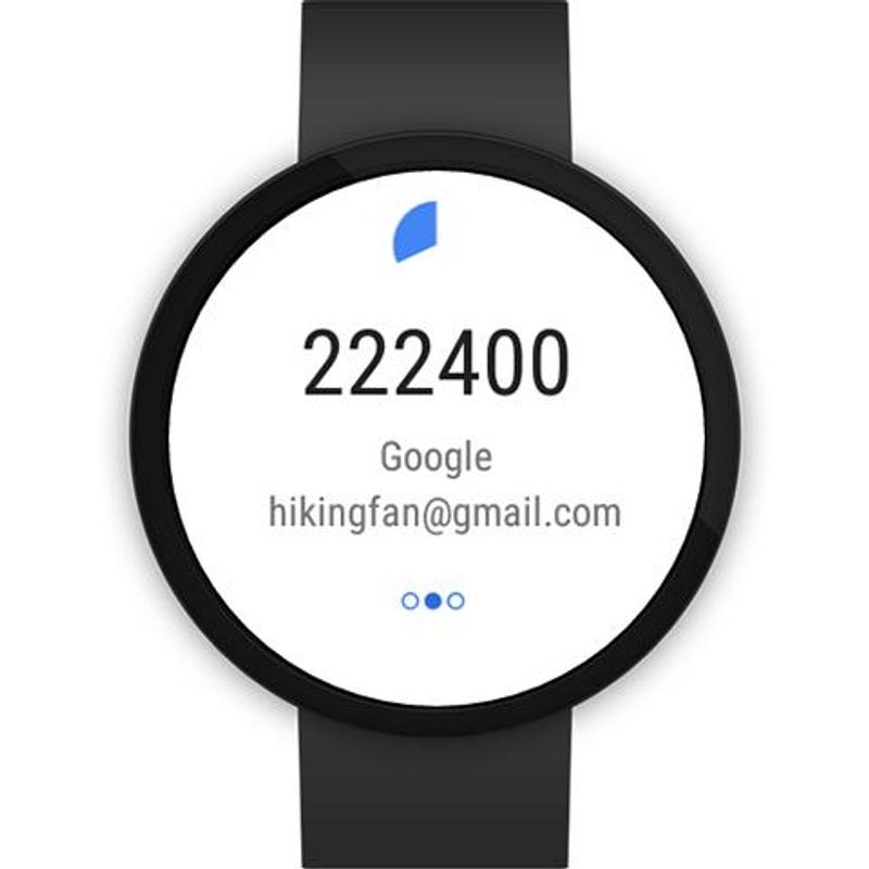google authenticator smartwatch