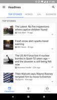 Google News & Weather poster
