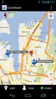 Google Coordinate الملصق