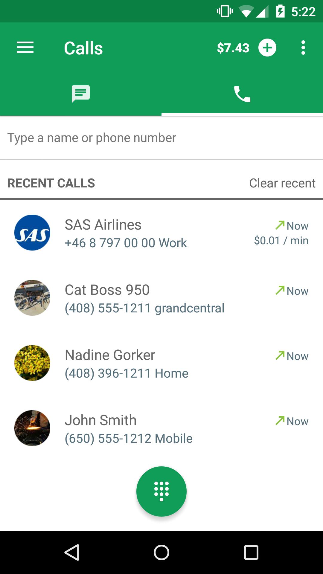 download hangout dialer for android