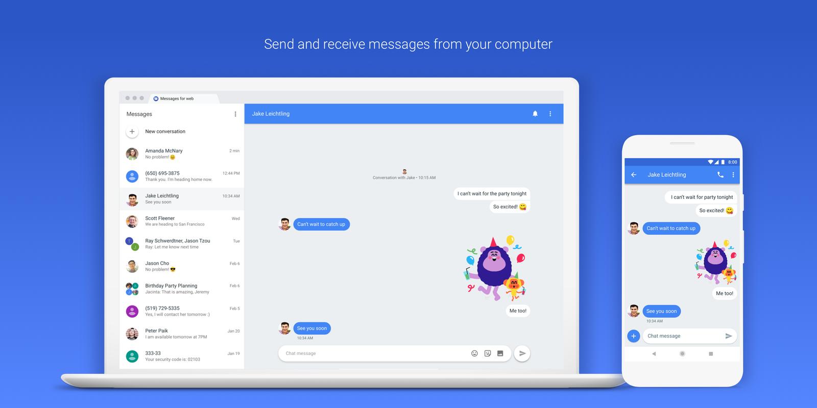 message apk