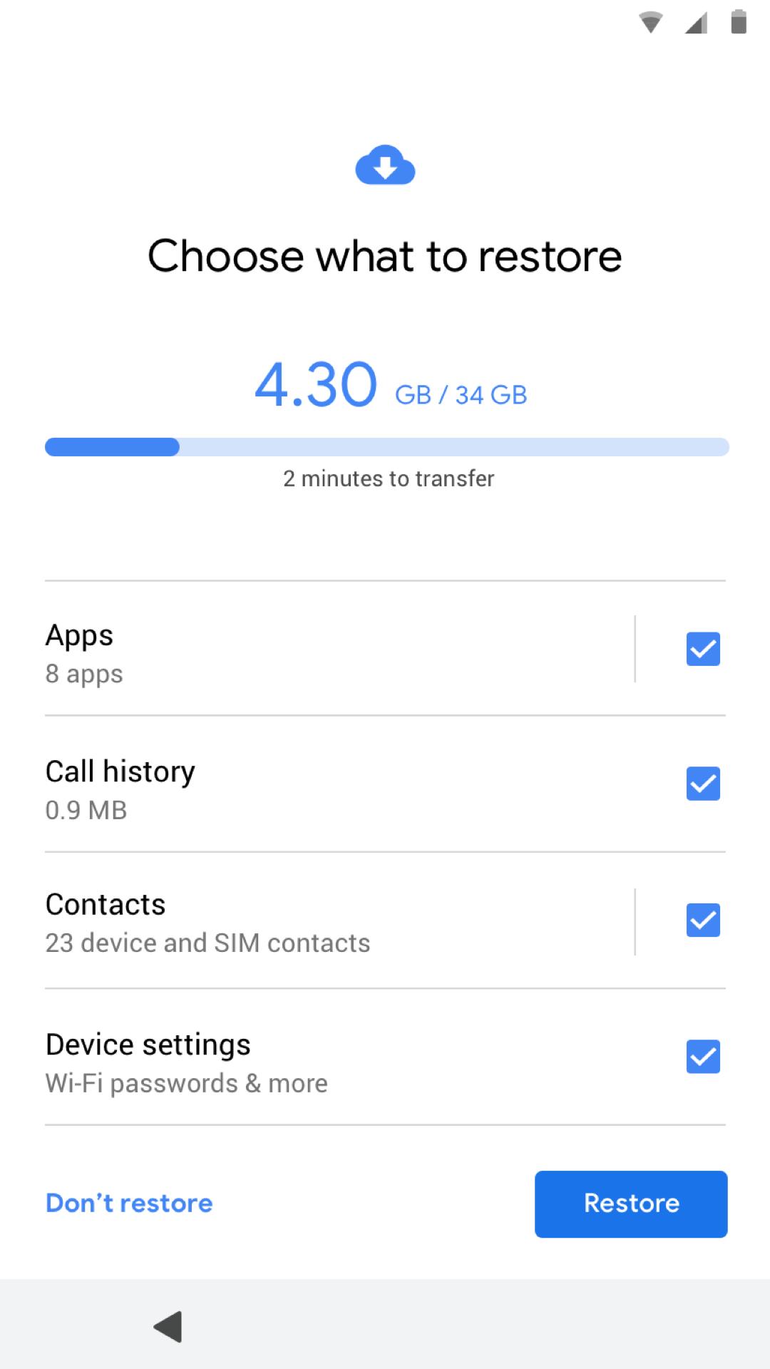 Data Restore Tool for Android - APK Download