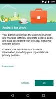 Android for Work App پوسٹر