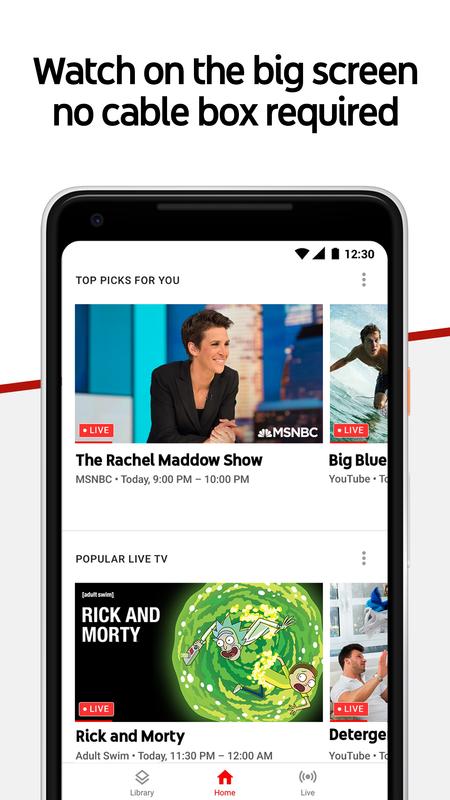 YouTube TV - Watch & Record Live TV APK Download - Free ...