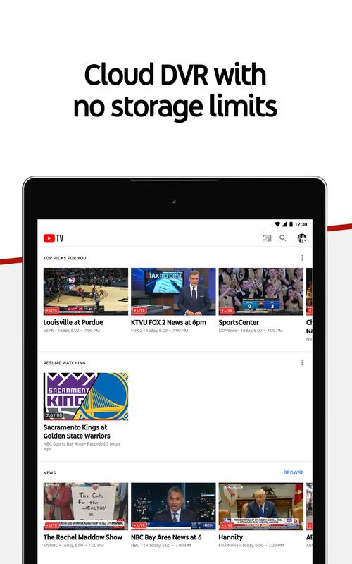 YouTube TV Watch & Record Live TV APK Download Free