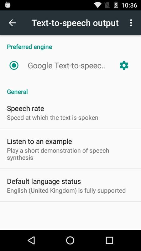 text to speech using google