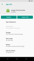 پوستر Google Time Zone Data