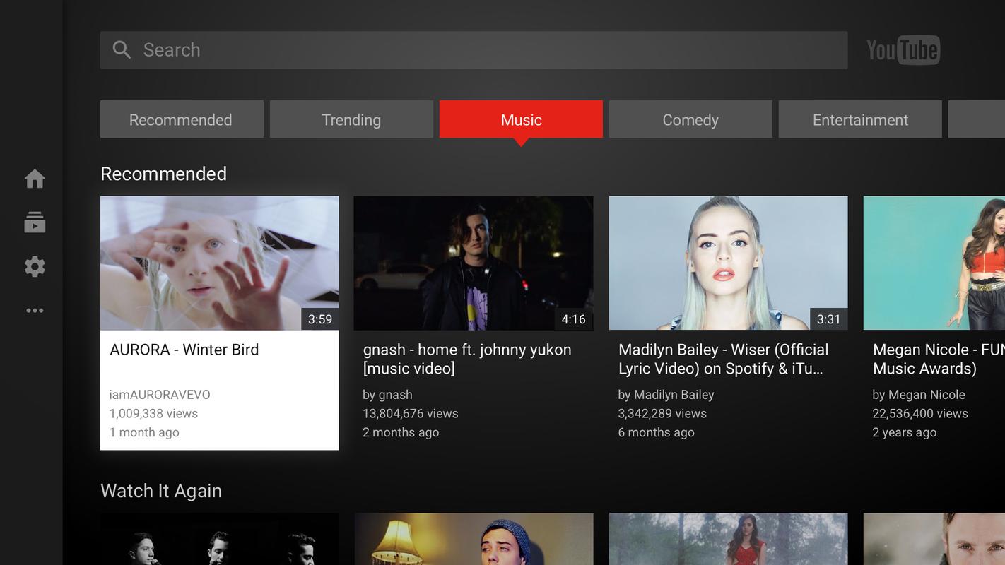 YouTube for Android TV APK Download - Free Entertainment APP for