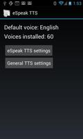 eSpeak TTS capture d'écran 2