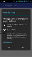 Location Support 截图 1