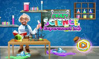 Crazy Science Experiments Lab: Cool School Tricks Affiche