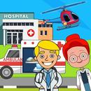 التظاهر مستشفي المدينة: مدينة ألعاب قصة الطبيب APK
