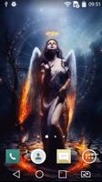 Fallen angel live wallpaper Affiche