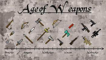 Age of Weapons Mod for MCPE poster