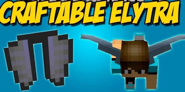 Craftable Elytra Mod For Minecraft Pe For Android Apk Download