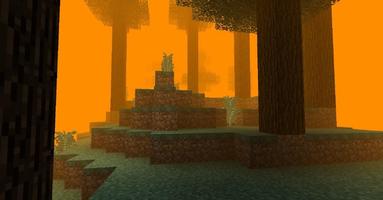 Fog World Mod for Minecraft PE постер