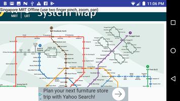 Singapore MRT hi-res offline map screenshot 2