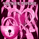 Zebra Heart Pink GO Locker APK