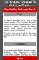 Kepribadian Golongan Darah screenshot 2