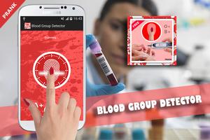 Poster Blood Group Scanner Prank