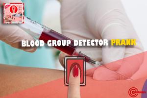 Blood Group Scanner Prank captura de pantalla 1