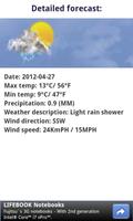 Weather forecast: Weathermania 截圖 2