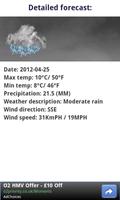 Weather forecast: Weathermania اسکرین شاٹ 3