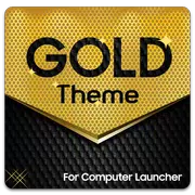 Gold Theme for Computer Launcher