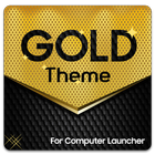 Gold Theme for Computer Launcher icône