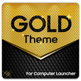 Gold Theme for Computer Launcher иконка