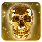 Gold Crystal Skull Theme icon