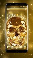 Gold Crystal Skull Theme screenshot 1