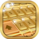 Gold Keyboard with Diamond APK