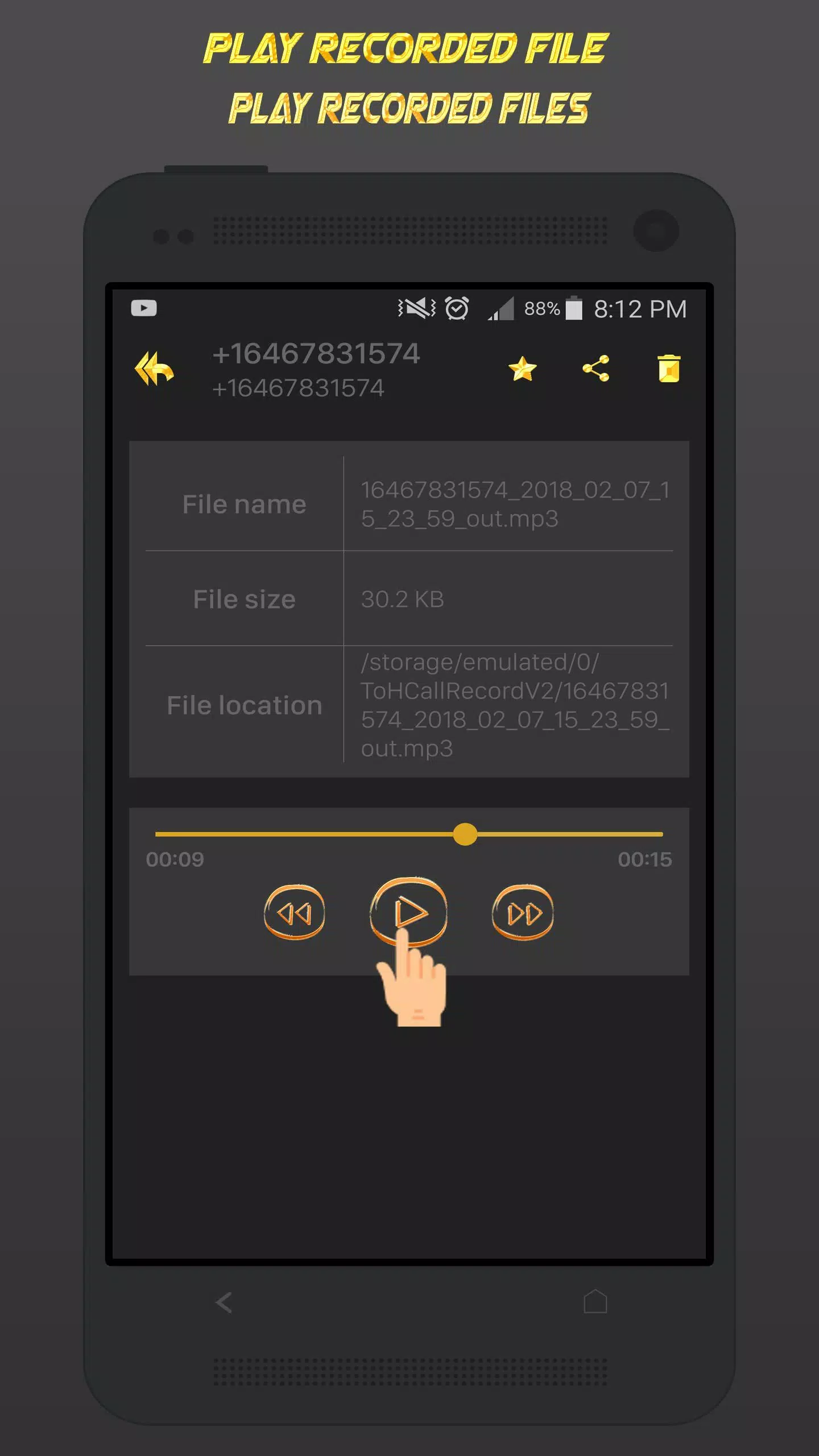 Gold Call Recorder APK for Android Download