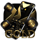 Gold Black Business Luxury Theme APK