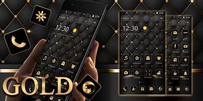 Gold Black Luxury Business Theme syot layar 3
