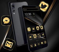 Gold Black Neat Theme penulis hantaran