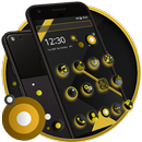 Gold Black Simple Classic Theme APK