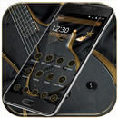 Gold guitar Theme gold music APK